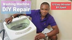 Washing Machine Repair 10 Minute Easy Fix DIY!