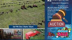 Vintage Farm Tractors and Collectable On Auction This Sat 9th Dec | First National Real Estate Edward Higgens, Parkinson