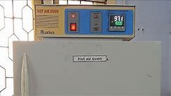 HOW TO OPERATE A HOT AIR OVEN | TEMPERATURE SETTING | STAR LAB TECHNOLOGIES |