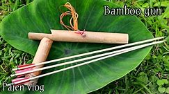 Easy Bamboogun | survival bamboogun | DIY