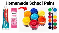 How to make Colour Paint at home/homemade paint/DIY Colour/Paint with art/Color making/#color #paint
