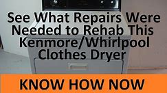 Repair Kenmore Dryer or Replace It?