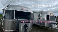 Airstreams 50 Years Vintage vs New
