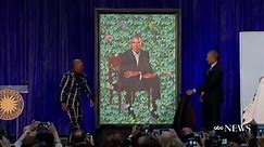 Barack Obama Portrait Unveiled