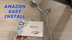 Amazon Luxury hand held Shower-head Install | AquaCare