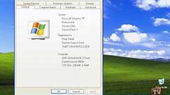 Finding Basic Information About Your Windows XP Computer