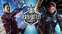 Star Lord vs Commander Shepard | DEATH BATTLE Cast #287