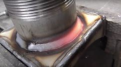 The quick rundown on Stainless and mig welding. 3" nipple