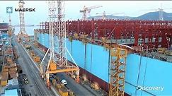 Maersk - Building the Triple-E Timelapse