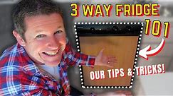 LIVE | 3 Way Fridge how to guide - easy mains, 12v and gas easy for any Jayco, Caravan, Camper & RV!