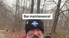 Chainsaw bar maintenance!