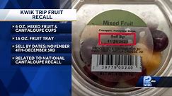 Kwik Trip recalls fruit cups, food trays that could be tainted with salmonella
