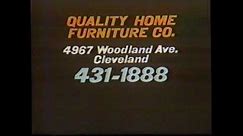 1980 Quality Home Furniture "50 years in the same location" Cleveland Local TV Commercial
