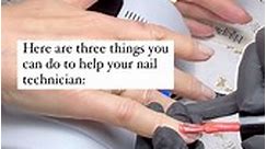 Three things you can do to help your nail technician do an amazing job on your nails. 1) Put your phone away! It sounds basic but the more you play around with and touch your phone/hair/face, the more chance of something getting on your nails that you don’t want on there. 2) Relax your hands. Your nail tech will love you for it! They will find it much easier to do your nails if they can move your hand freely during the service. 3) Pull the chair in close. This relates to relaxing your hands, but