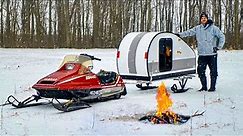 Building a CAMPER FOR MY SNOWMOBILE