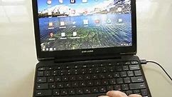 Обзор Samsung Chromebook Series 5 (3G XE500C21 H04US)