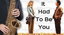 How to Play 'It Had To Be You' On Sax: Beginner, Intermediate and Advanced
