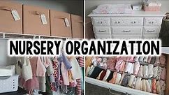 NURSERY ORGANIZATION | How I Organized Baby's Closet & Dresser | Jessica Elle