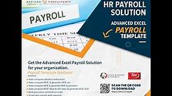 Advanced Excel Payroll Template