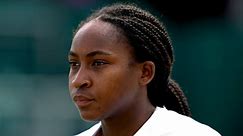 Coco Gauff encourages people 'to use their voice' after Roe v Wade ruling – video