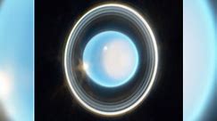 Mira los anillos de Urano en una nueva e impresionante imagen del telescopio Webb