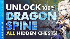 UNLOCK Dragonspine 100% All secrets and hidden chests revealed! - Genshin Impact