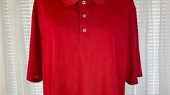 Mens Polo Shirt Size XXL Red Golf Button Collar Short Sleeve Comfort Stretch NWT ✳️➡️ Buy link: https://tinyurl.com/3487t325 #mensstyle #mensfashion #menswear #golfwear #golflife #MensPolo | Dianne Jones