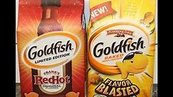 Goldfish Crackers: Frank’s RedHot & Flavor Blasted Cheddar & Sour Cream Review