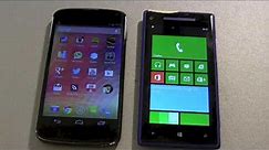 Nexus 4 vs HTC 8X - Boot Comparison