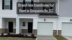 Brand new townhome for rent in Simpsonville,SC. This is the perfect place to be, never lived in home offers a lot of natural light, open space floor plan, neutral colors throughout. This townhome features 3 bedrooms 2.5 baths , 1 car garage, an outdoor building, all appliances are included, front porch and you can also enjoy the community amenities. Playground, dog park and large common are behind the home. Call me for more information or to schedule a tour. 864-417-4463 #relocationspecialist #r