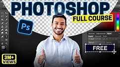 Adobe Photoshop Course for Beginners [12 Hours] | Photoshop Tutorial for All Shapes & Tools