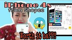 IPHONE 4S IN 2020 FROM SHOPEE | LEGIT BA??? + UNBOXING