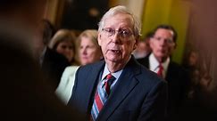 Mitch McConnell says he's "fine" after freezing up during press conference