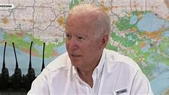 Biden in Louisiana to survey hurricane Ida damage