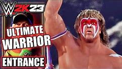 WWE 2K23 Ultimate Warrior Entrance Cinematic