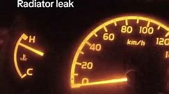 Water Leaking problem #automobile #mechancial #overheating