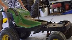 DIY John Deere 200cc Race Lawn Mower