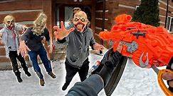 NERF GUN ZOMBIE ATTACK! My fiancé goes missing! Zombie Chronicles - Part 1