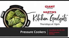 Pressure Cookers 101