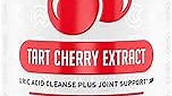 Tart Cherry Capsules 3000mg Max Strength – Advanced Uric Acid Cleanse, Powerful Antioxidant with Joint Support – Non-GMO, Gluten Free, Vegan – 180 Capsules (6 Month Supply)