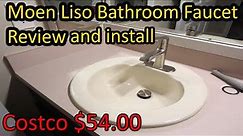 Moen Liso Bathroom Faucet Install Review Costco