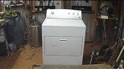 Scrapping out an old Dryer for copper and aluminum
