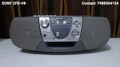 SONY CFD-V8 CD RADIO BOOMBOX SOLD OUT
