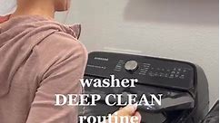 22_Do you deep clean your washer dryer Let me know if you guys want a tutorial 🫶🏼 #deepcleaningmywasher #cleaningmywas | Sierra Mom Hacks Habits