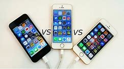 iPhone 5 vs iPhone 5S vs iPhone SE (Speed Test)