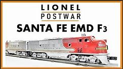 Lionel Postwar F3 Santa Fe 2333 2343 2353 2243 (1948-55) / Bonk’s Trains / Sharpnack Limited