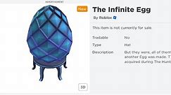 How To Get The Infinite Egg (Roblox The Hunt)
