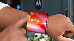 Motorola's Rollable Concept Phone Wraps on Your Wrist