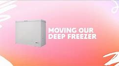 Moving Our Deep Freezer