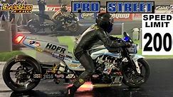 Pro Street Drag Bike Racers Battle Most Challenging Conditions!